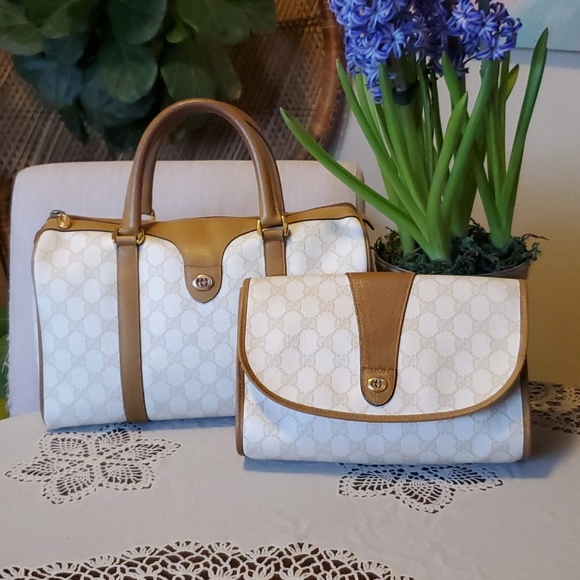 Gucci satchel and clutch set - Picture 1 of 17